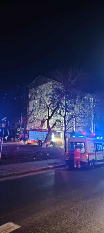 Incendiu la un apartament din Fălticeni