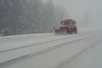 Ore de deszăpezire tăiate pentru operatorul de pe tronsonul Breaza – Izvoarele Sucevei