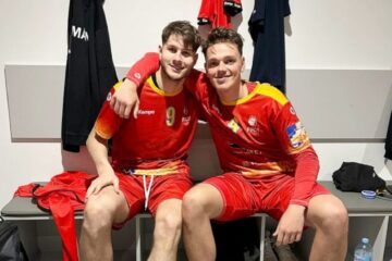 Daniel Stanciuc și Sorin Grigore sunt oameni de bază pentru naționala de handbal seniori a României la Campionatul European