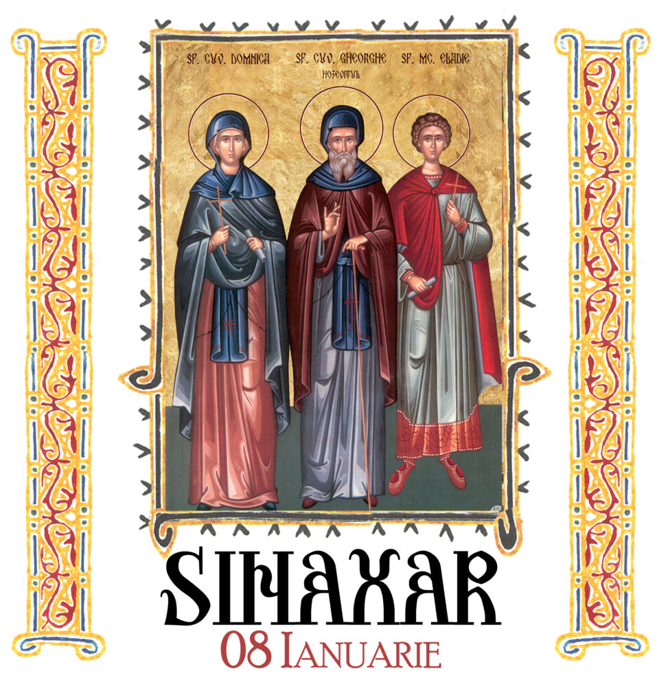 Sinaxar 08 decembrie 2025 Sinaxar 08 decembrie 2025