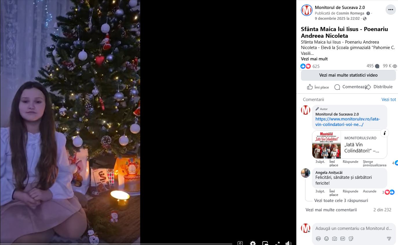 Locul I - Andreea Nicoleta Poenariu