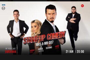 Stand-up cu Anisia Gafton și Serghei, pe 21 ianuarie, la Art Rock Cafe