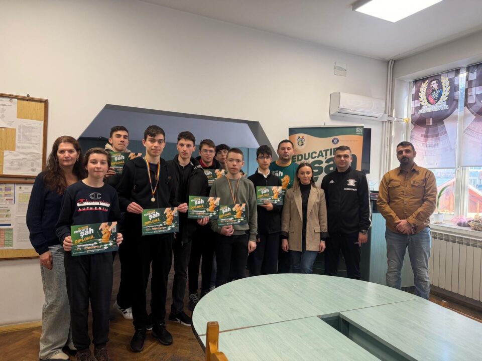 S-au desemnat câștigătorii Olimpiadei Naționale a Sportului Școlar – șah, etapa municipală