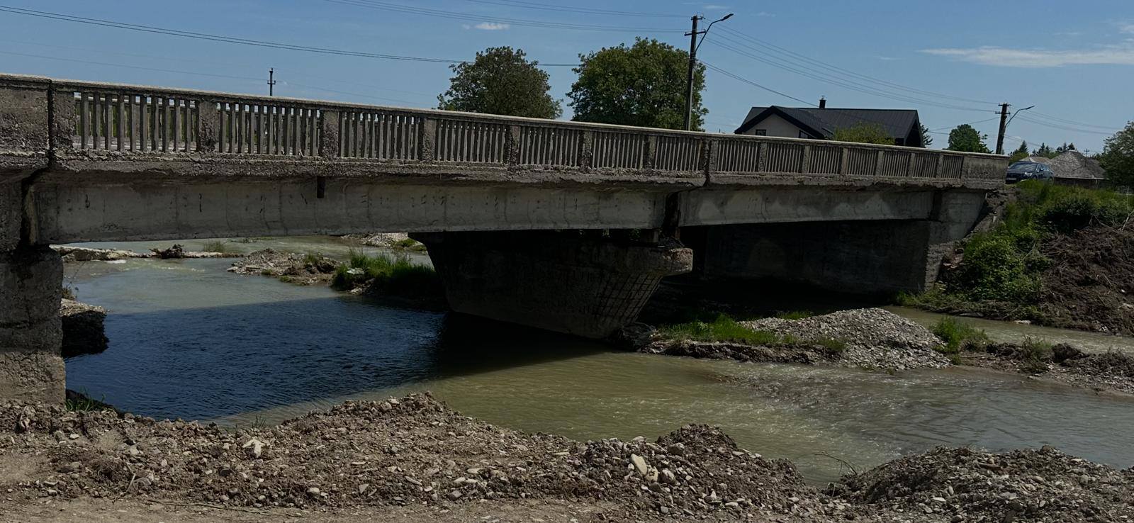 Podul vechi. FOTO Facebook DRPD Iași