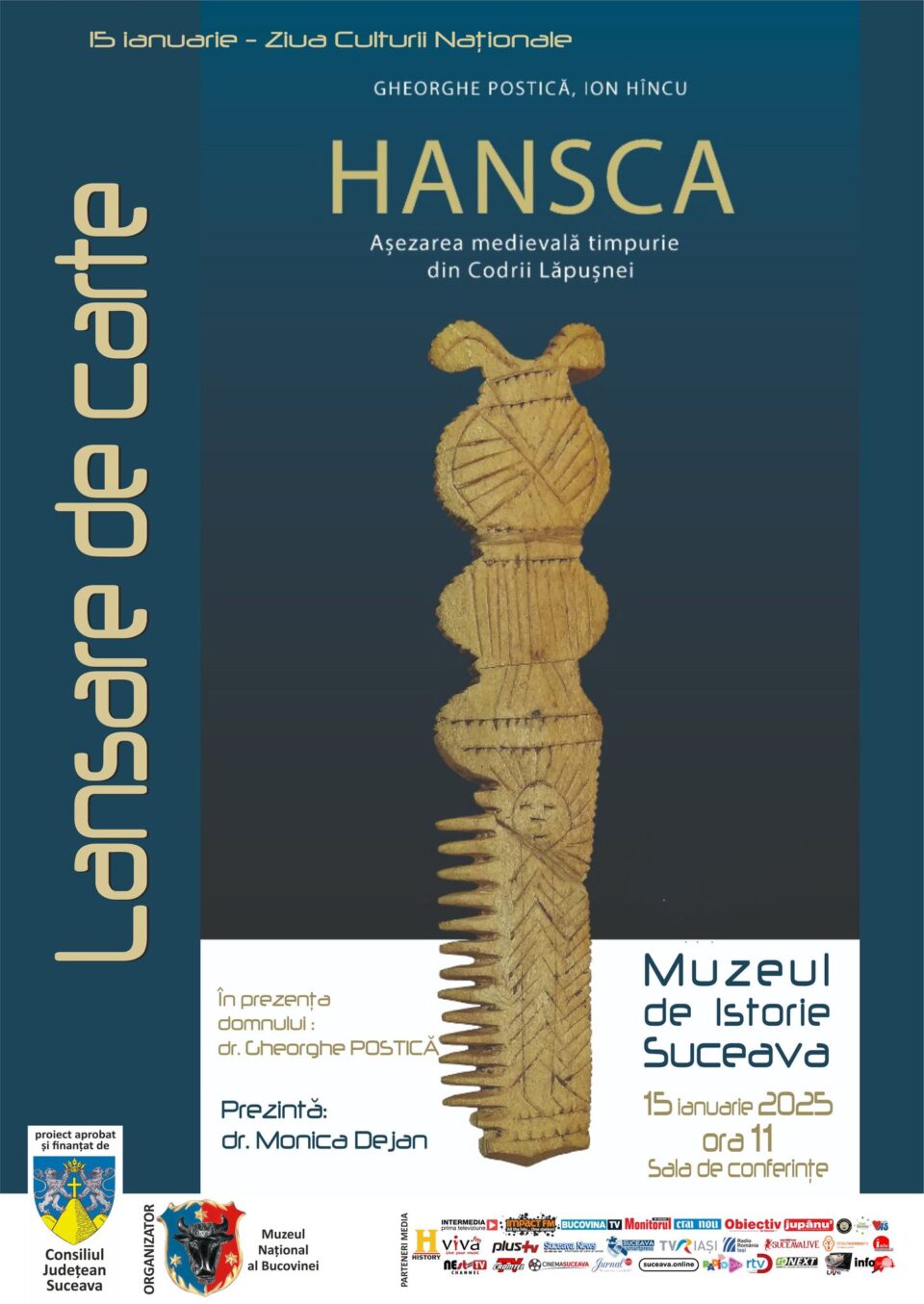 Ziua Culturii Naționale, 15 ianuarie, celebrată la Muzeul Național al Bucovinei