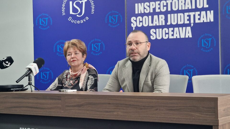 Tatiana Vîntur si Ciprian Anton în conferință de presă Tatiana Vîntur si Ciprian Anton în conferință de presă