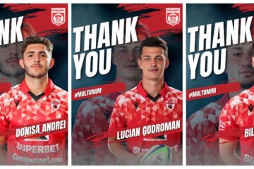 Aventura la Dinamo s-a terminat în doar șase luni pentru toți cei trei campioni naționali la rugby plecați de la Suceava