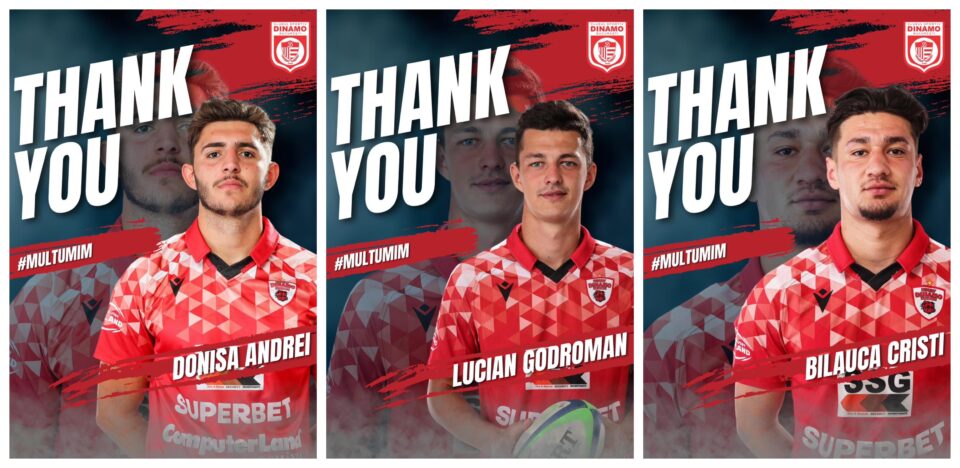 Aventura la Dinamo s-a terminat în doar șase luni pentru toți cei trei campioni naționali la rugby plecați de la Suceava Aventura la Dinamo s-a terminat în doar șase luni pentru toți cei trei campioni naționali la rugby plecați de la Suceava