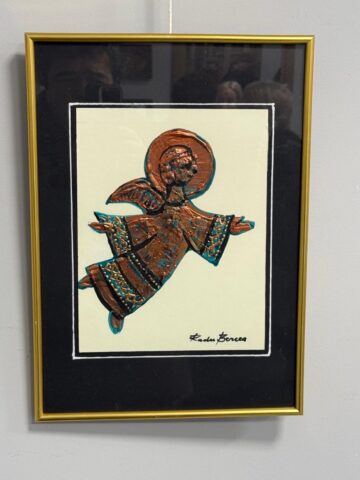 Arta grafică purtând semnătura Radu Bercea a înnobilat simezele humorene de Ziua Culturii Naționale