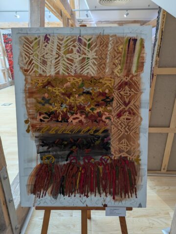 „Amprenta” pictorului și restauratorului Dinu Săvescu, pe simezele Muzeului de Istorie Suceava