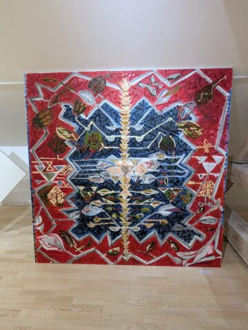 „Amprenta” pictorului și restauratorului Dinu Săvescu, pe simezele Muzeului de Istorie Suceava