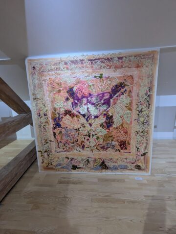 „Amprenta” pictorului și restauratorului Dinu Săvescu, pe simezele Muzeului de Istorie Suceava