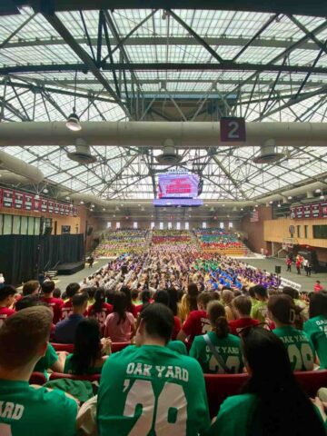 La deschiderea anului universitar