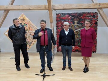 „Amprenta” pictorului și restauratorului Dinu Săvescu, pe simezele Muzeului de Istorie Suceava