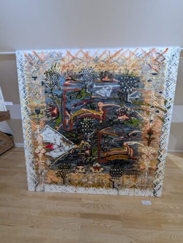 „Amprenta” pictorului și restauratorului Dinu Săvescu, pe simezele Muzeului de Istorie Suceava