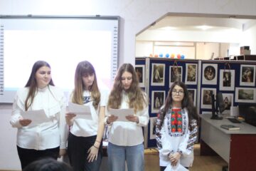 Spectacolul “Mihai Eminescu – de la muzica poeziei la poezia muzicii”, la Colegiul Tehnic “Mihai Băcescu”