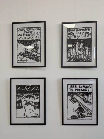 Maestrul Mihai Pânzaru-PIM, sărbătorit la împlinirea a 80 de ani, la Galeria de artă Zamca