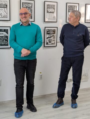 Maestrul Mihai Pânzaru-PIM, sărbătorit la împlinirea a 80 de ani, la Galeria de artă Zamca