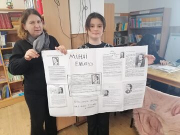 Eminescu în sufletul copiilor – activități culturale-omagiale la Liceul Teoretic „Iorgu Vârnav Liteanu”