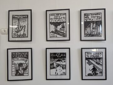 Maestrul Mihai Pânzaru-PIM, sărbătorit la împlinirea a 80 de ani, la Galeria de artă Zamca