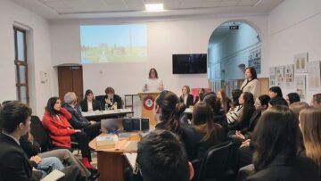 Omagiu adus culturii naționale la Colegiul Național „Eudoxiu Hurmuzachi”