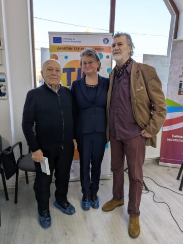 Maestrul Mihai Pânzaru-PIM, sărbătorit la împlinirea a 80 de ani, la Galeria de artă Zamca