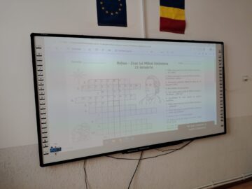 Eminescu în sufletul copiilor – activități culturale-omagiale la Liceul Teoretic „Iorgu Vârnav Liteanu”