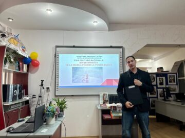 Spectacolul “Mihai Eminescu – de la muzica poeziei la poezia muzicii”, la Colegiul Tehnic “Mihai Băcescu”