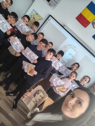 Eminescu în sufletul copiilor – activități culturale-omagiale la Liceul Teoretic „Iorgu Vârnav Liteanu”