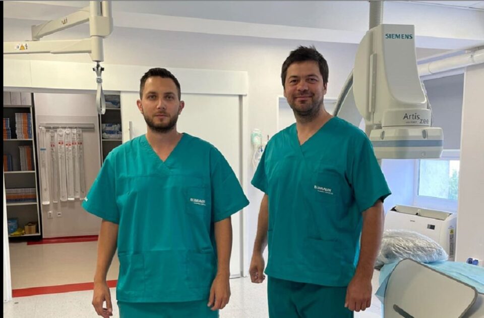 Laurian Blaga și Paul Turcoman, medicii de la cardiologie intervențională din Suceava
