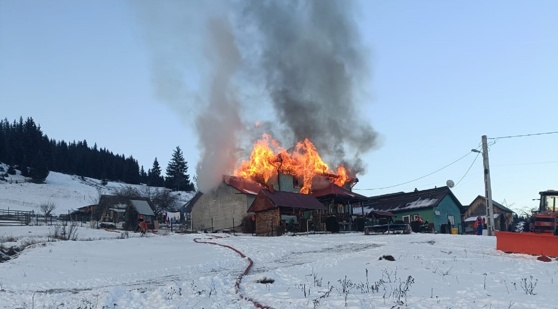 Incendiul de la Șaru Dornei