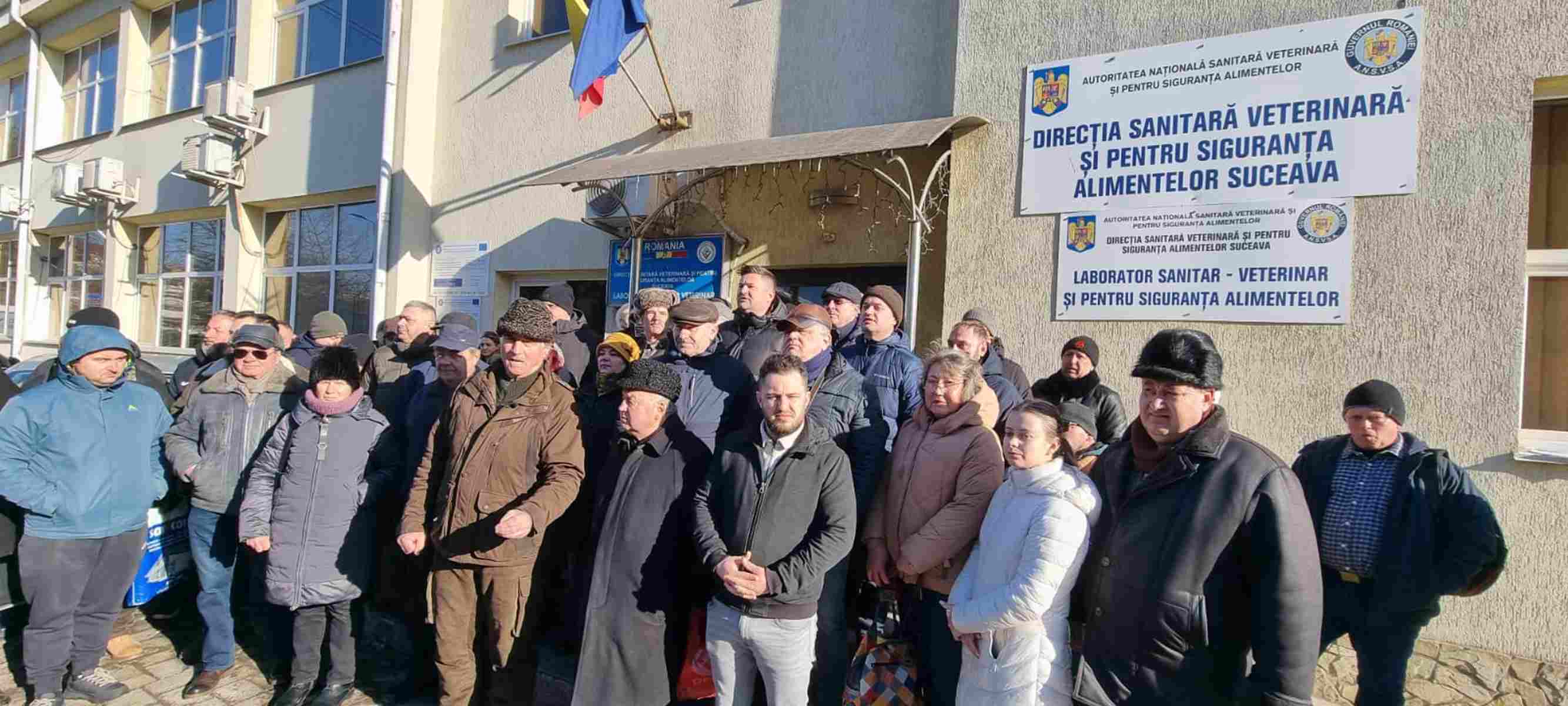 80 de medici veterinari din județul Suceava, protest față de tăierile bugetare excesive