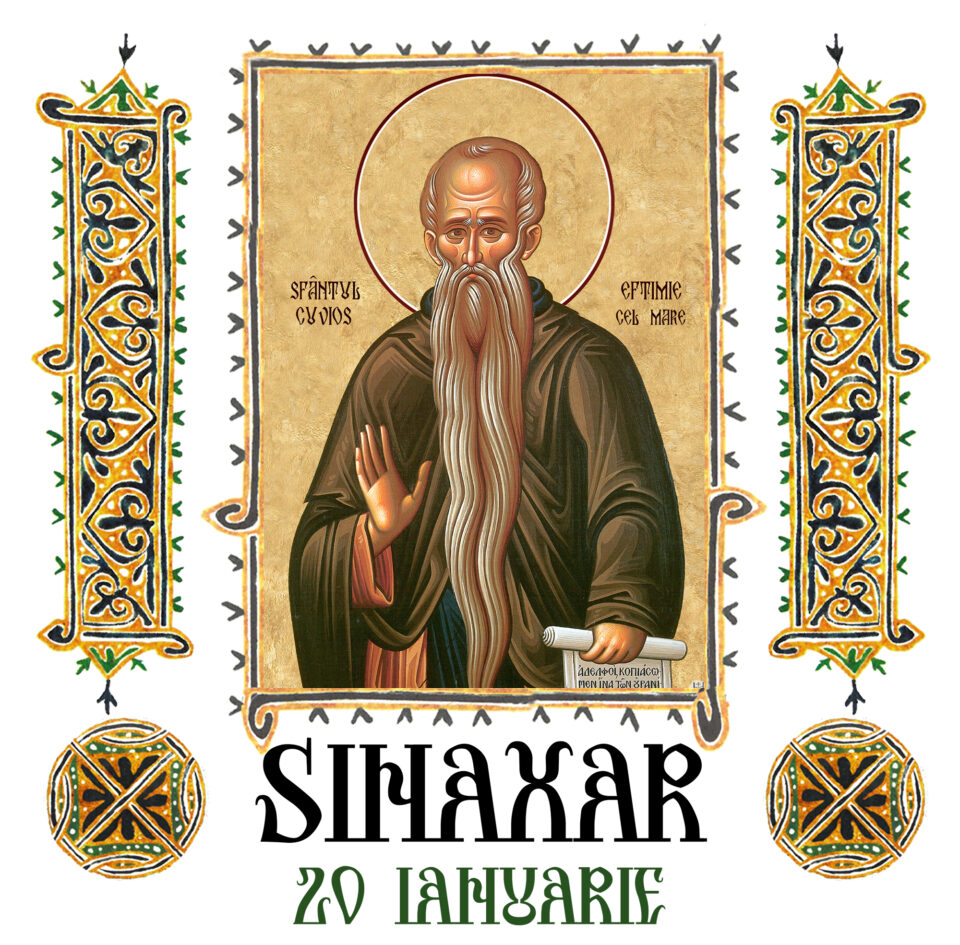 Sinaxar 20 ianuarie 2026