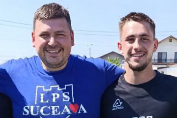 Matei Bivol și antrenorul Codrin Prorociuc