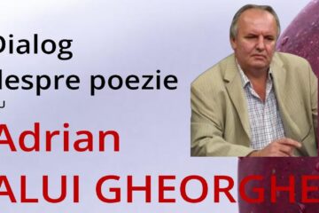 Dialog despre poezie cu poetul Adrian Alui Gheorghe, sâmbătă, acțiune organizată de Casa de Poezie Light of ink