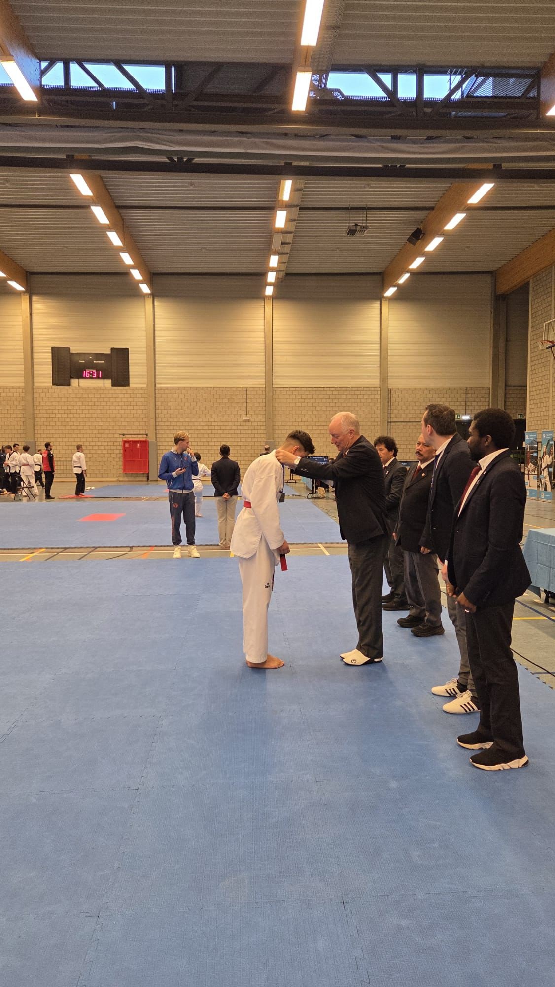 Ștefanist de la Colegiul Militar, de trei ori pe podiumul Campionatului de Taekwondo, Belgia