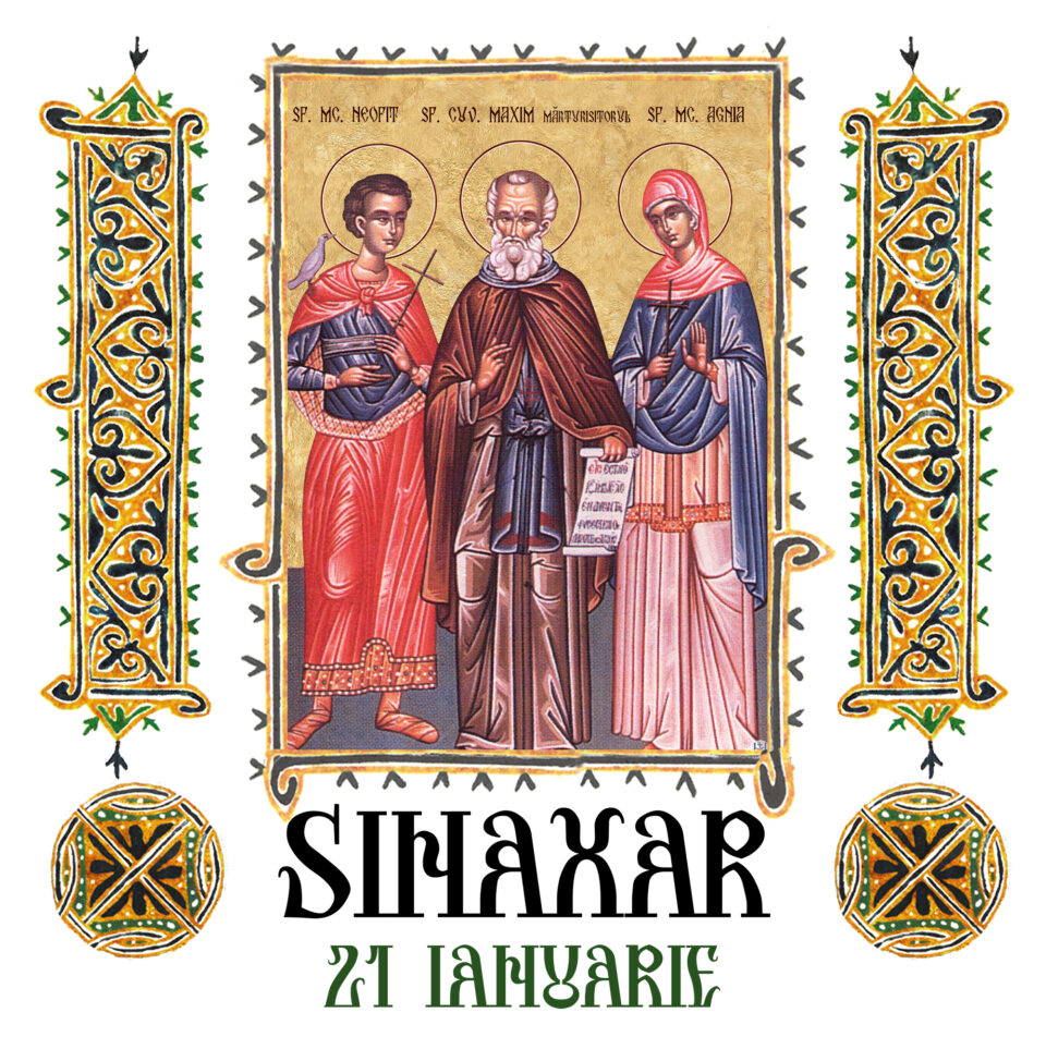 Sinaxar 21 ianuarie 2026