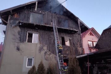 A treia alarmă a venit la ora 5.00 dimineață, de la Putna