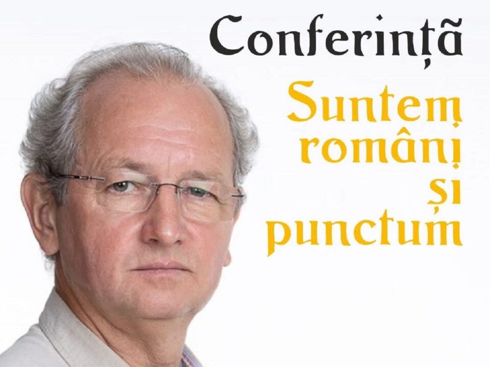 Dan Puric va susține la Suceava conferința „Suntem români și punctum”, un eveniment dedicat identității și spiritului românesc