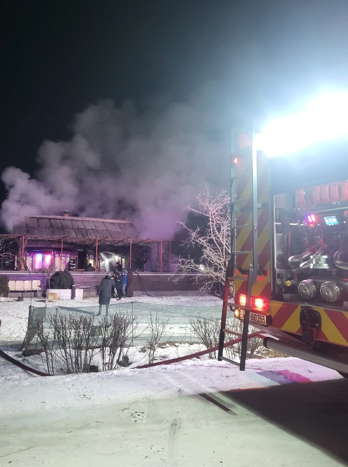 Prima alarmă s-a dat în jurul orei 21.30 și a venit de la Rușii-Mănăstioara