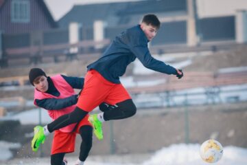 Fotbaliștii Cetății efectuează în această perioadă cantonamentul de iarnă. Foto Cristian Plosceac (Bucovina Sport)
