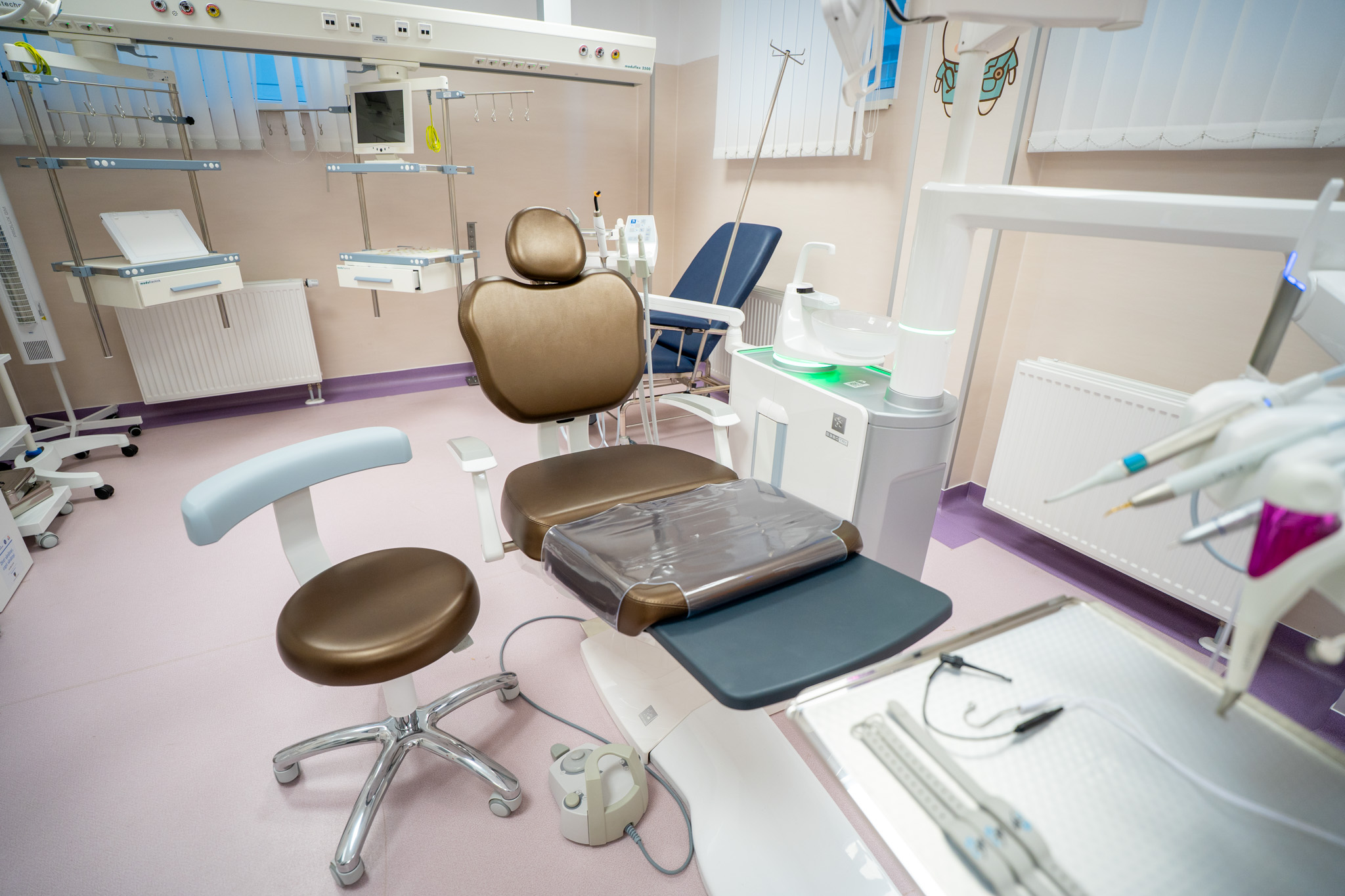 Cabinetul stomatologic pentru copii din ambulatoriul Spitalului Clinic Județean Suceava a fost finalizat