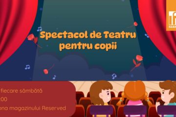 Spectacole de teatru dedicate copiilor, sâmbăta, la Iulius Mall
