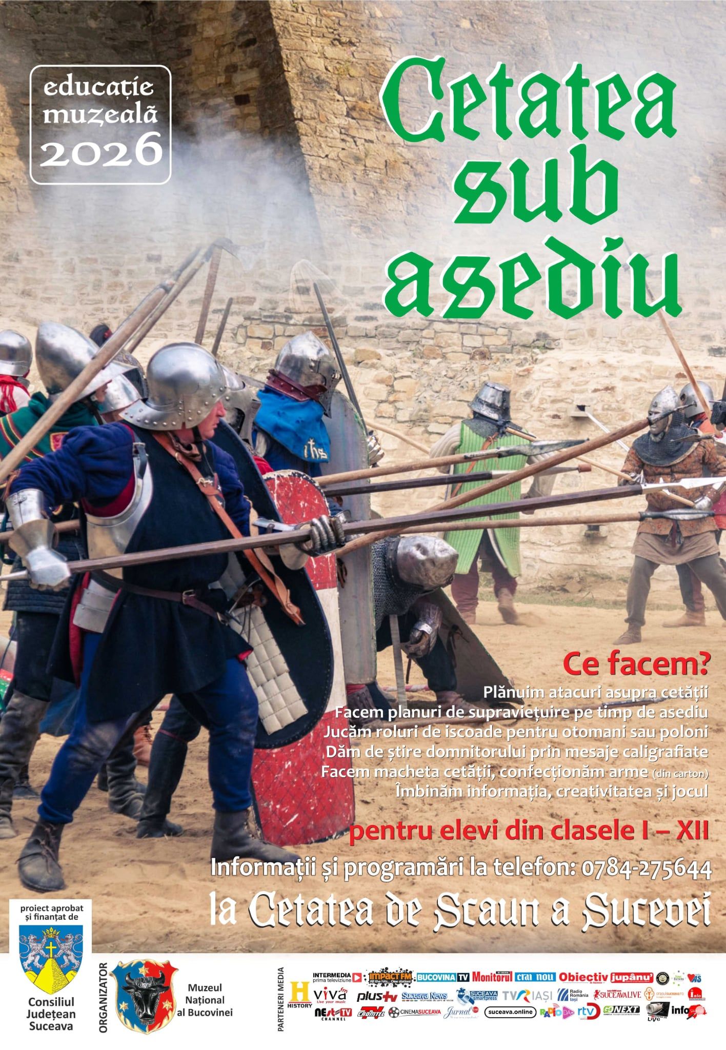 Proiecte de educație muzeală organizate și în acest an de Muzeul Național al Bucovinei