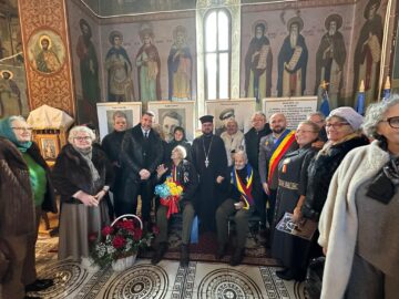 Prefectul de Suceava, Traian Andronachi, a sărbătorit Ziua Unirii împreună cu comunitatea din Broșteni