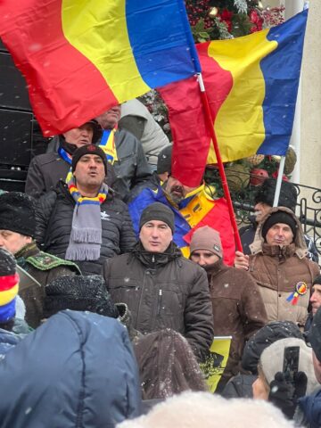 O delegație a AUR Suceava a mers la Iași, de Ziua Unirii Principatelor