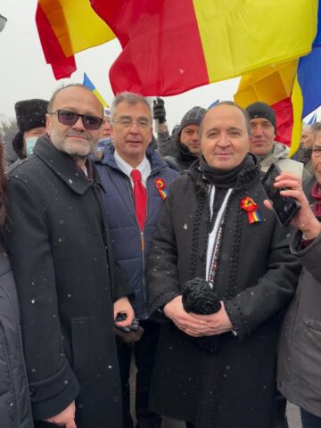 O delegație a AUR Suceava a mers la Iași, de Ziua Unirii Principatelor