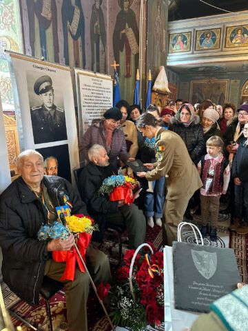 Prefectul de Suceava, Traian Andronachi, a sărbătorit Ziua Unirii împreună cu comunitatea din Broșteni