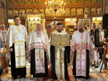 Prefectul de Suceava, Traian Andronachi, a sărbătorit Ziua Unirii împreună cu comunitatea din Broșteni