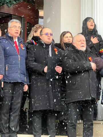 O delegație a AUR Suceava a mers la Iași, de Ziua Unirii Principatelor